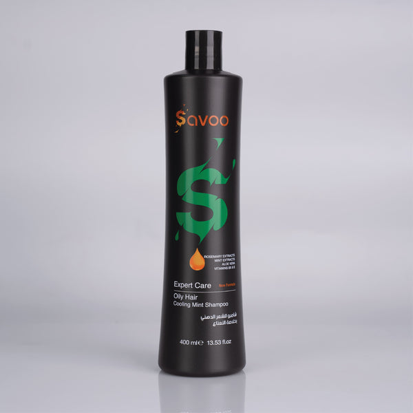 SAVOO Shampoo - Cooling Mint / Oily Hair