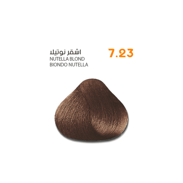 SAVOO Hair Dye #7.23 Nutella Blond 100ml