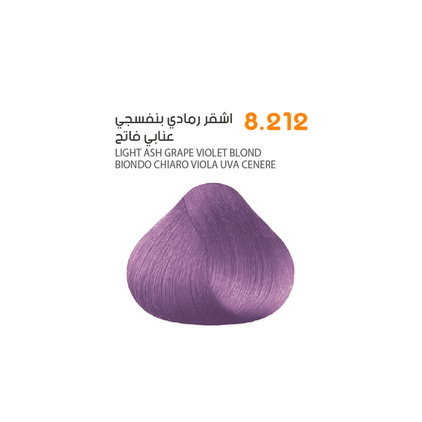 SAVOO Hair Dye #8.212 Light Ash Grape Violet Blond 100ml
